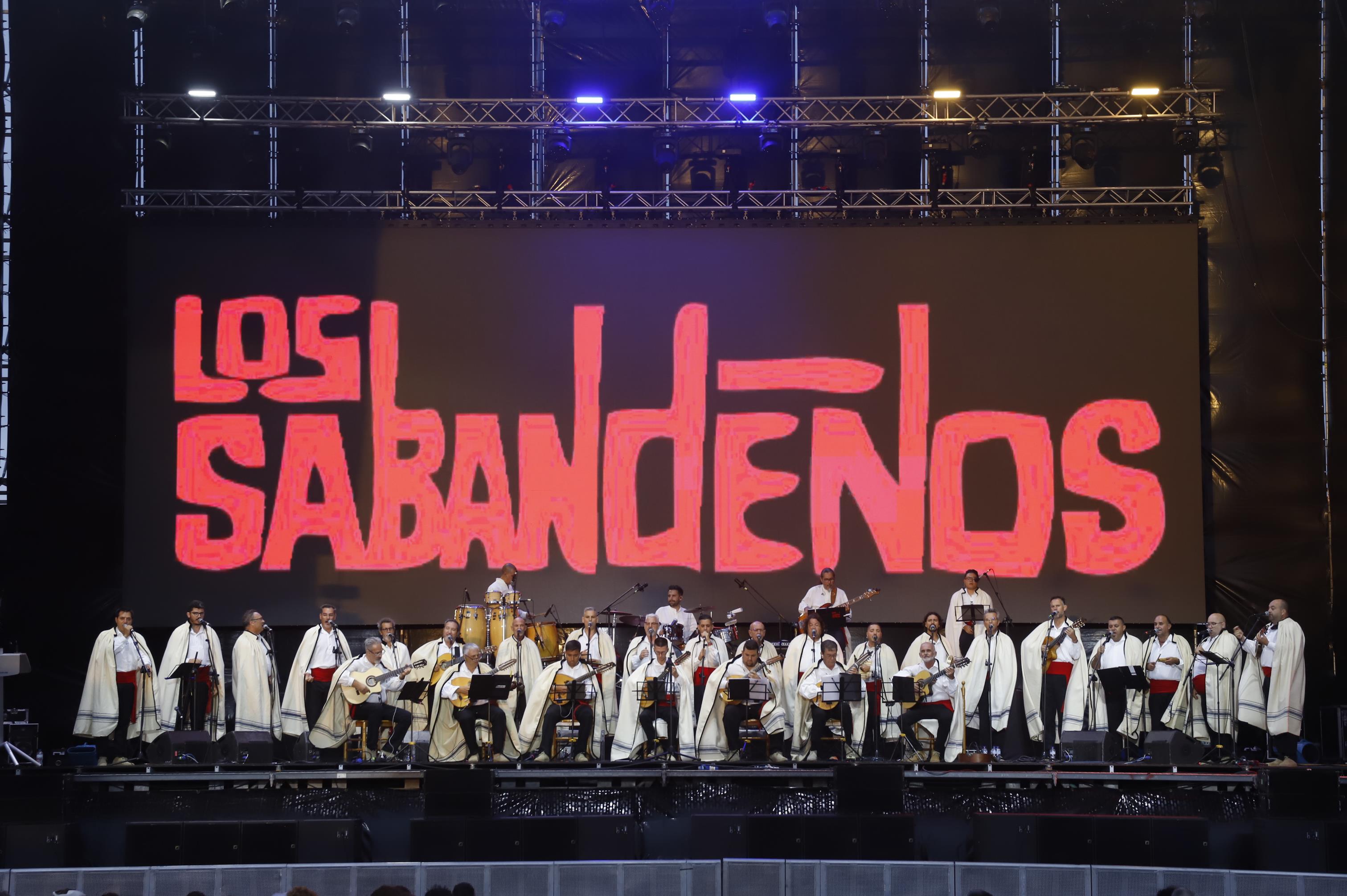 Actuación de Los Sabandeños en Los Dolores.