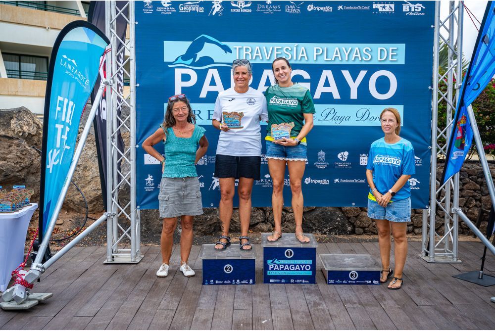 Ganadoras de la travesia