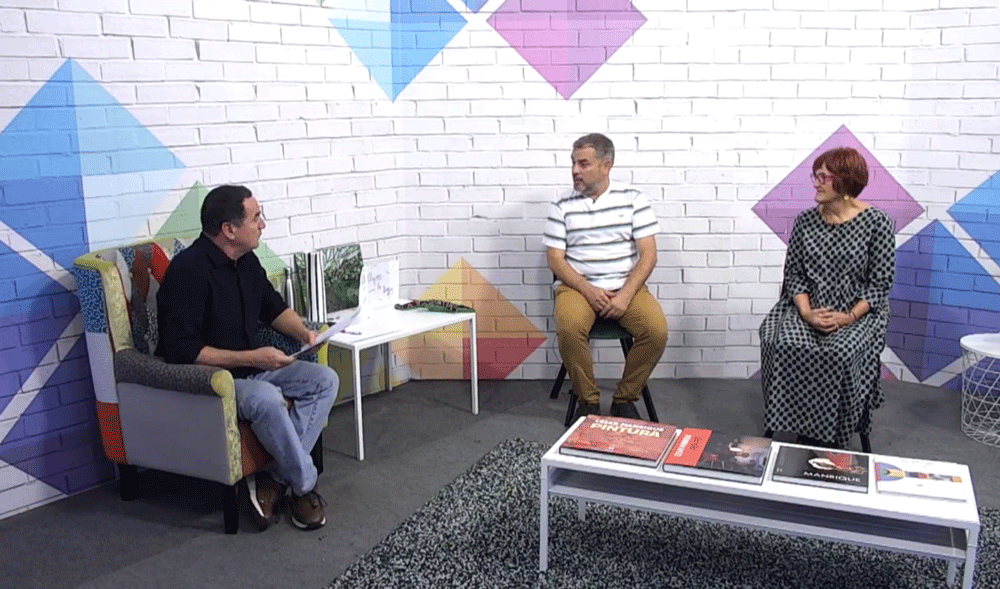 Antonio Orellana y Fefa Toledo en el Magazine