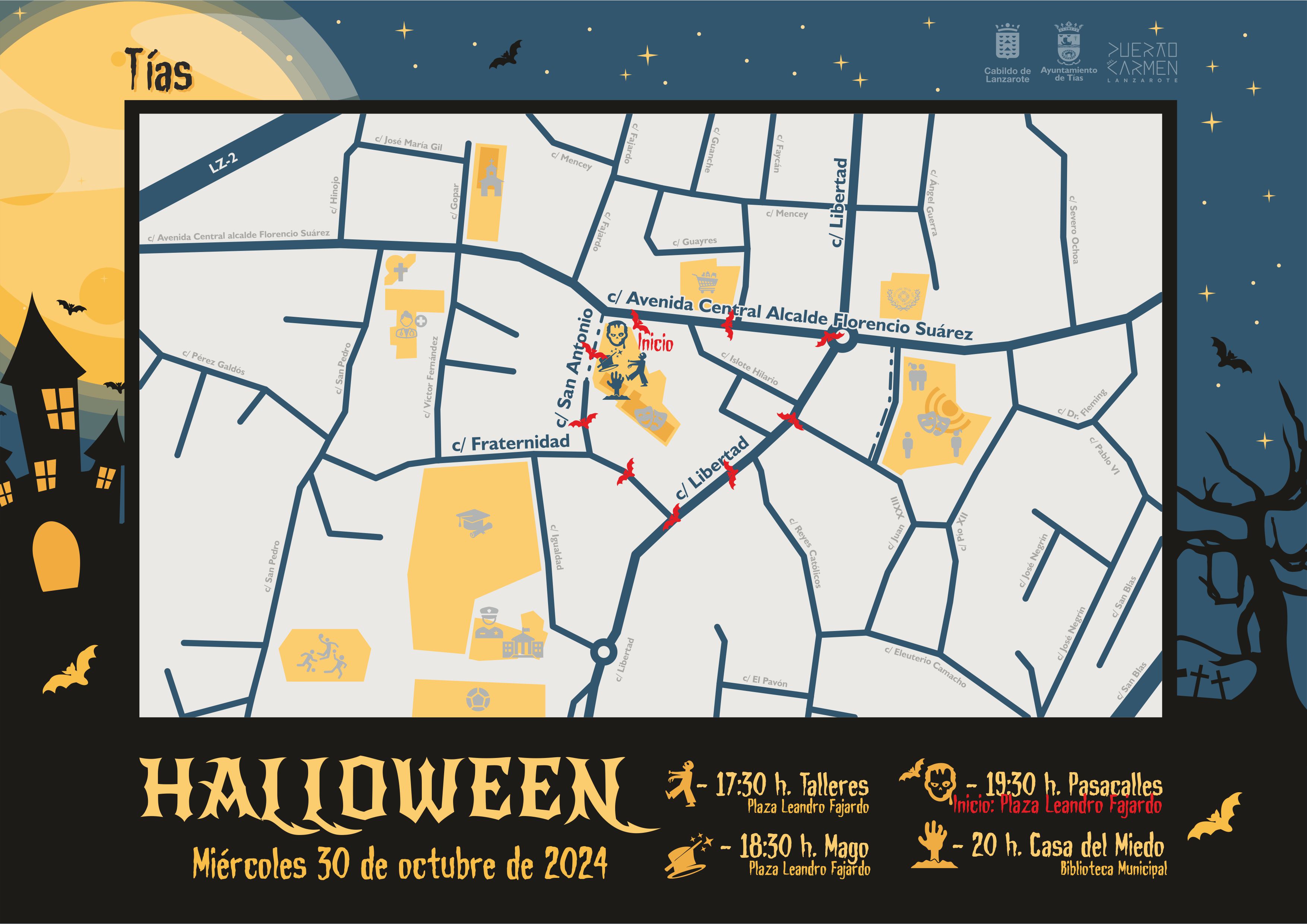 Plano Varadero Halloween.