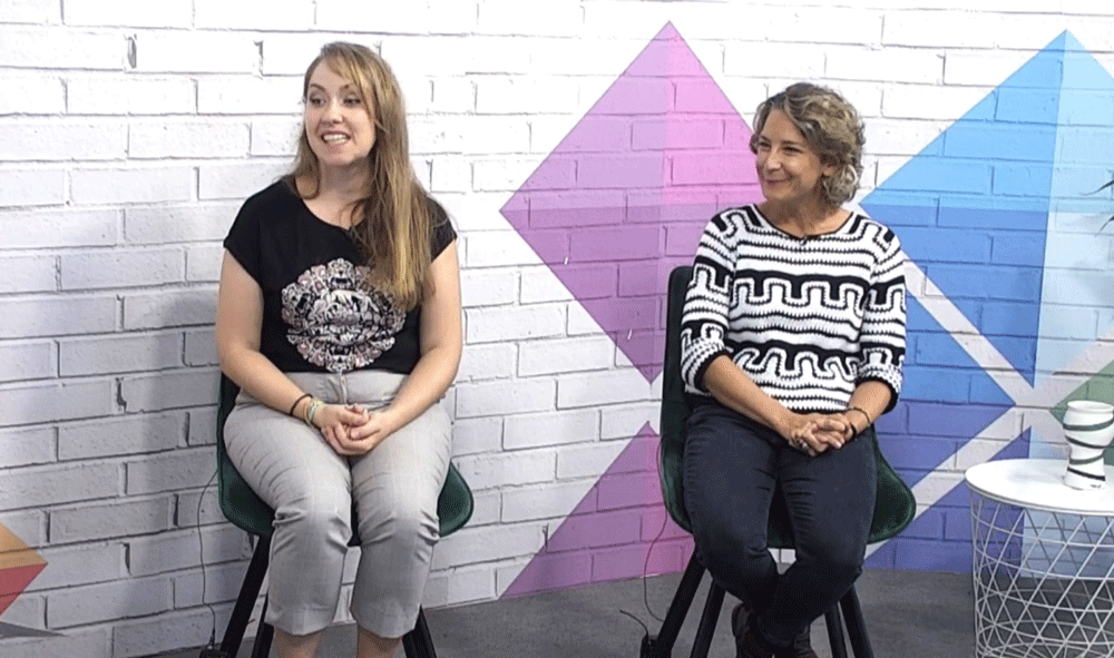 Azahara Moreno y Gloria Espino