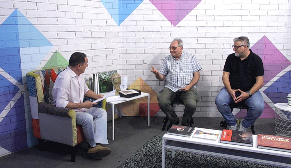 Alberto Umpiérrez y Víctor Bello en el Magazine