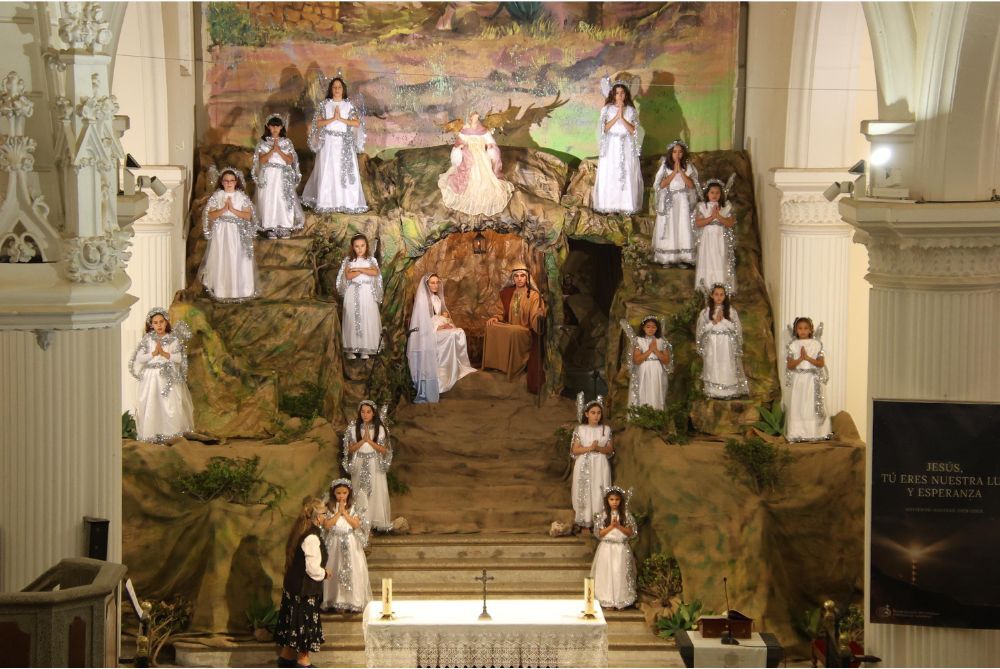 Escenificación Nacimiento de Jesús en Teguise