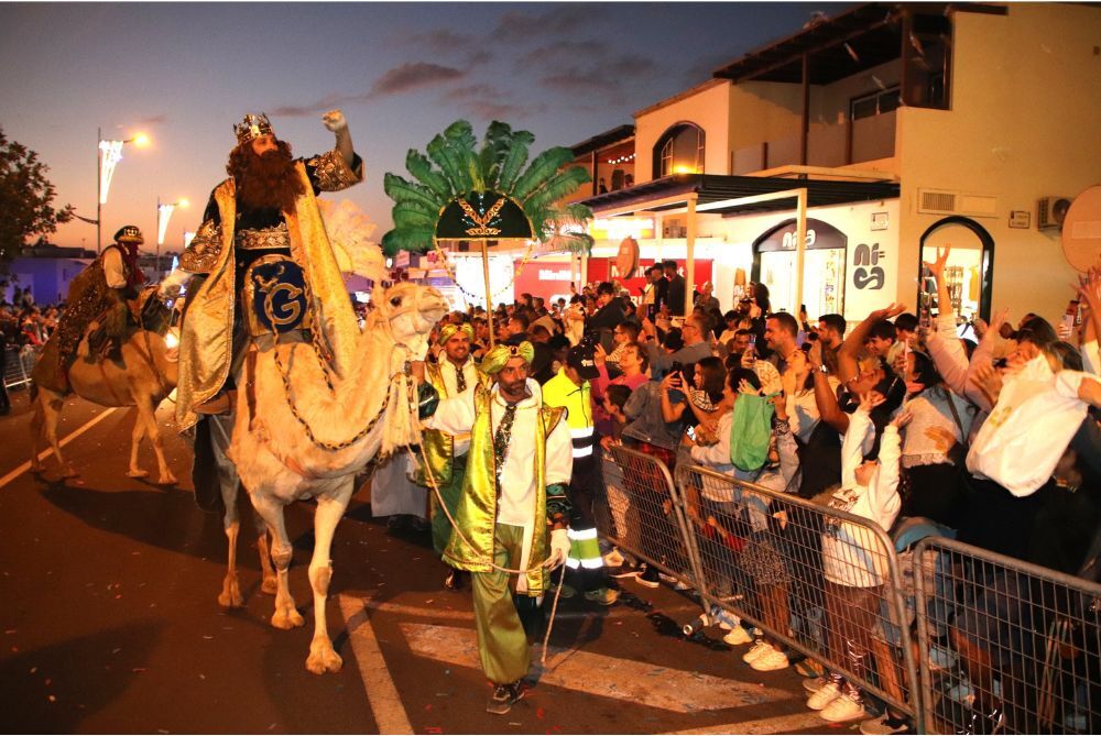 Cabalgata de Reyes en Playa Blanca