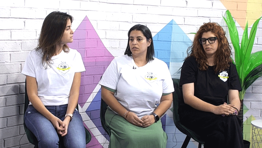Carlota Sánchez, Gara Sosa y Anahí Betancor