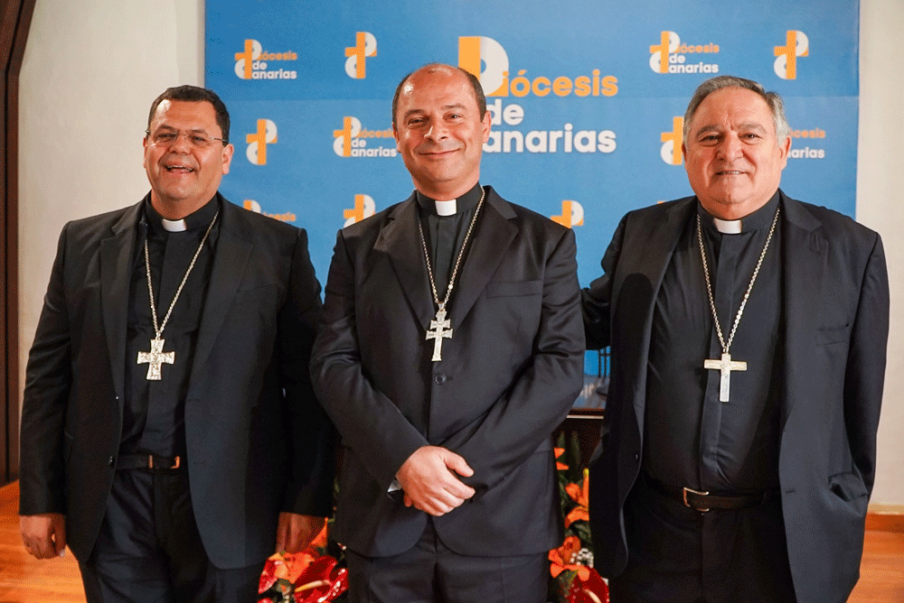 Cristóbal Déniz, Eloy Santiago y José Mazuelos