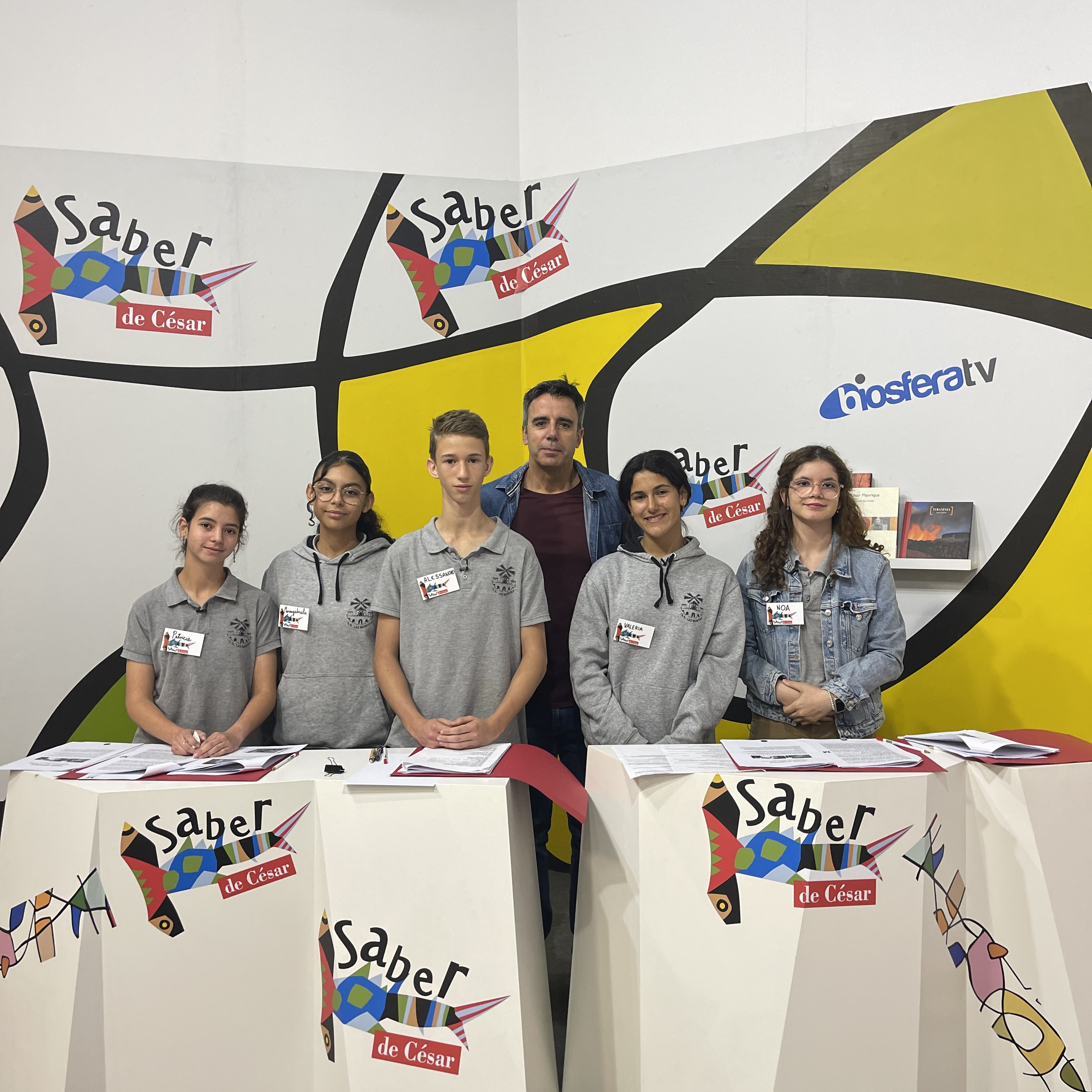 Uno de los equipos en el quinto programa
