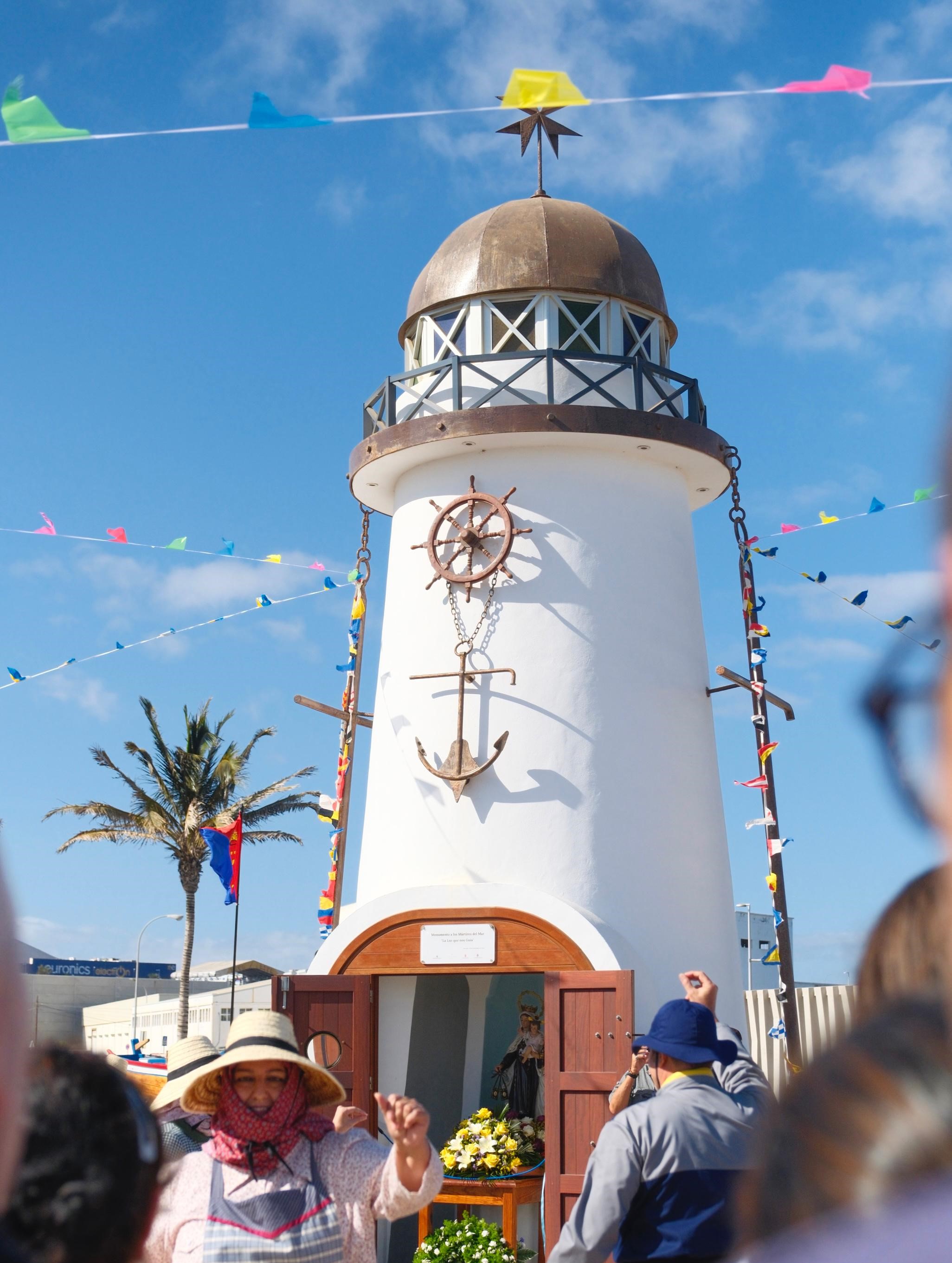 Arrecife tributó hoy un homenaje dentro de la semana de la Virgen del Carmen, patrona de los pescadores