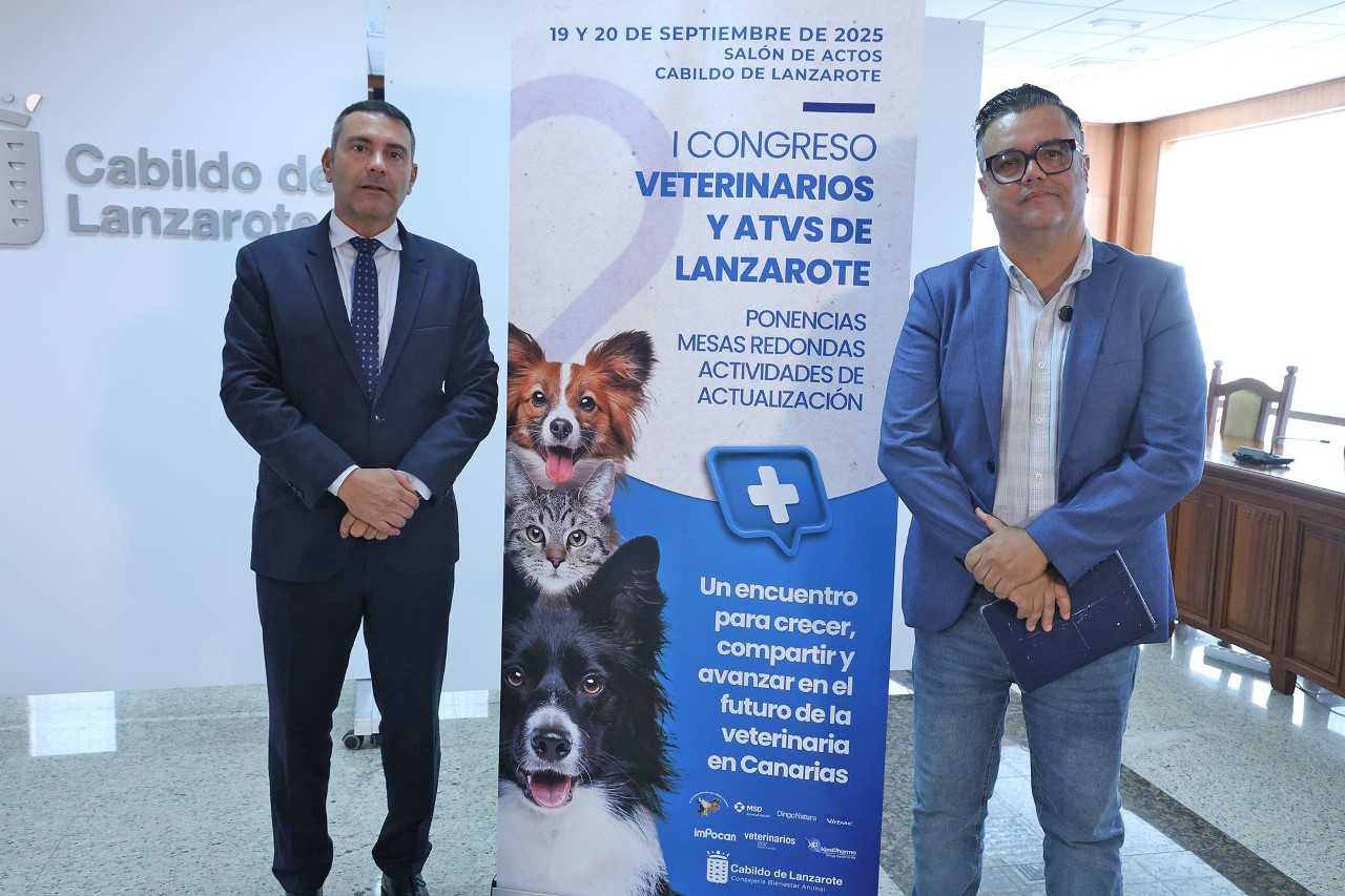 En la presentación del primer Congreso dedicado a los veterinarios y auxiliares