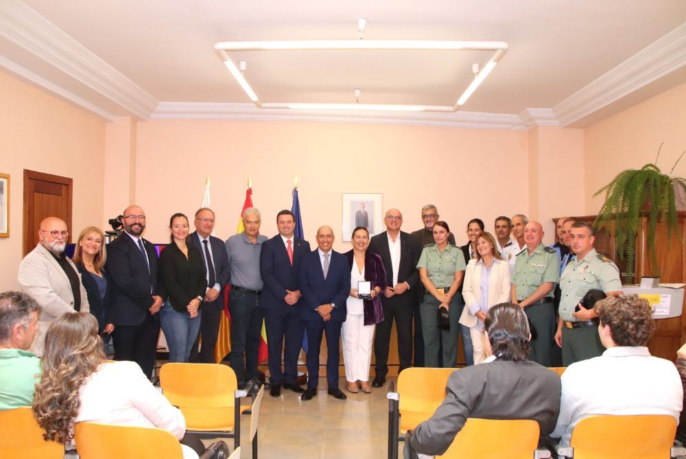 Entrega de la Medalla