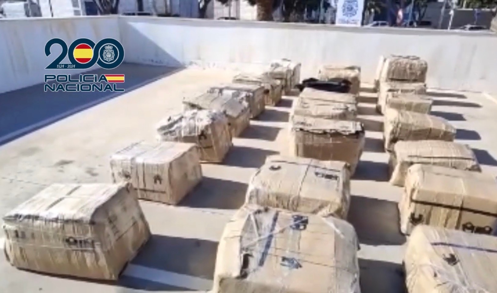 La droga incautada por la Policía