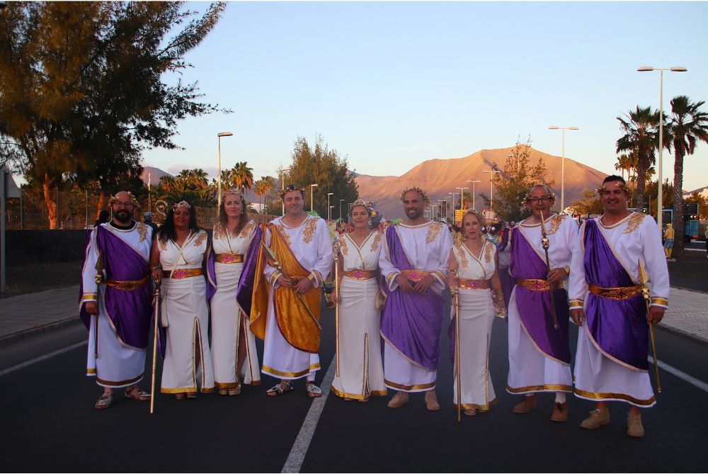Coso del carnaval de Playa Blanca
